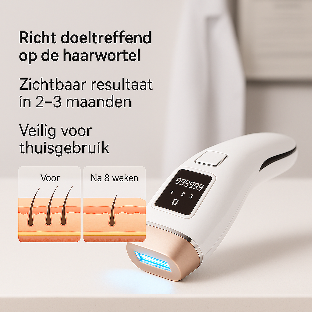 CleanLaser™ 4in1 gekoeld laser ontharing apparaat